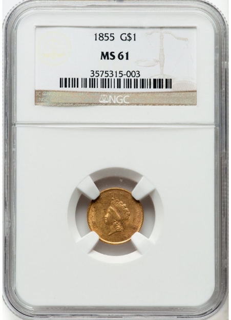 Picture of Common Date $1 Type 2 MS61