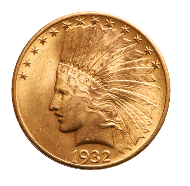 Picture of $10 Indian Head Eagle VF