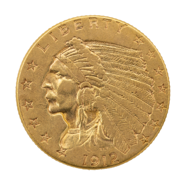 Picture of $2.50 Indian Head Quarter Eagle BU