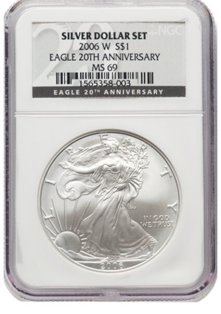 Picture of 1 oz Proof American Silver Eagle (W/OGP, Varied Year)