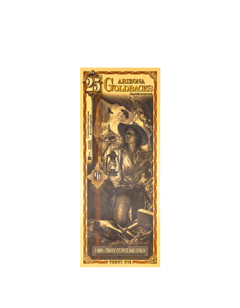 Picture of 25 Arizona Goldback