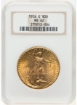 Picture of 1926S $20 St. Gaudens Double Eagle MS62