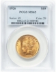 Picture of 1926 $10 Indian Head Eagle MS65