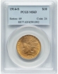 Picture of 1914S $10 Indian Head Eagle MS63