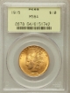 Picture of 1915 $10 Indian Head Eagle MS64