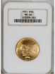 Picture of 1911 $10 Indian Head Eagle MS64