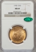 Picture of 1910 $10 Indian Head Eagle MS64