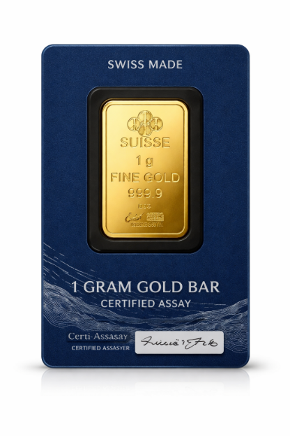 Picture of 1 Gram Gold Bar (No Assay)